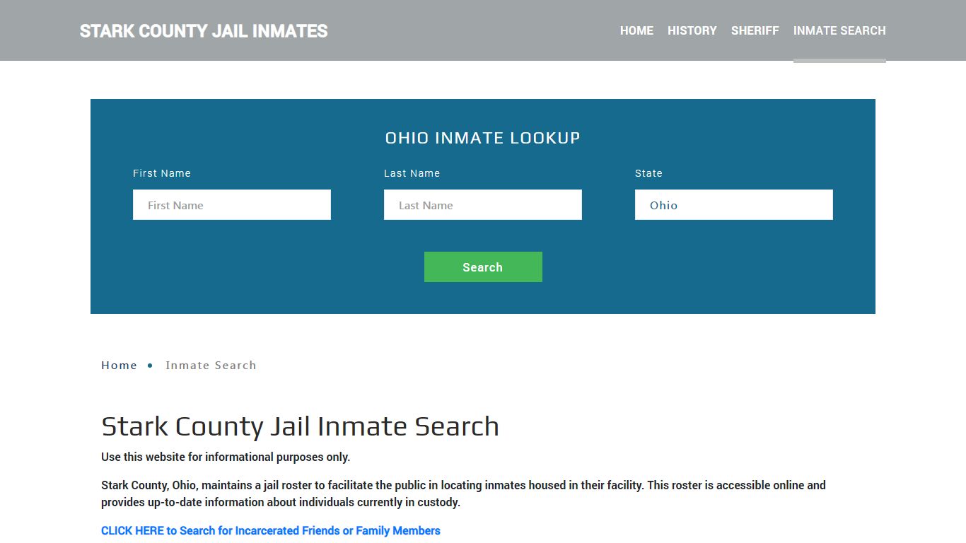 Stark County, OH Detainee Lookup